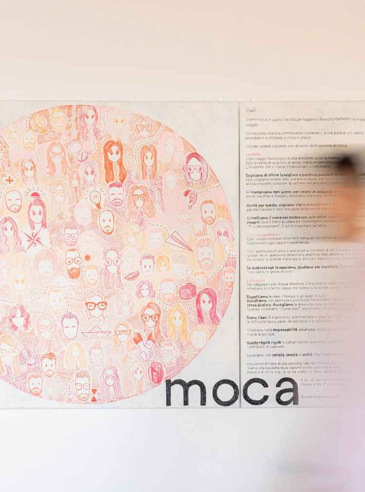 Opera manifesto in ufficio