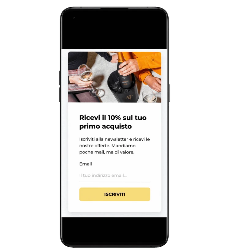 Variante single step dell'ab test