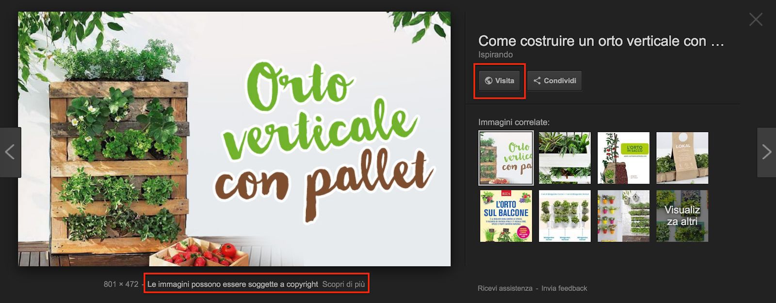 nuovo layout ricerca immagini